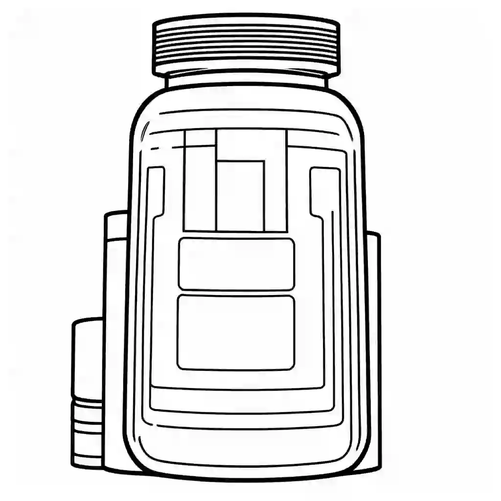 Shampoo coloring pages